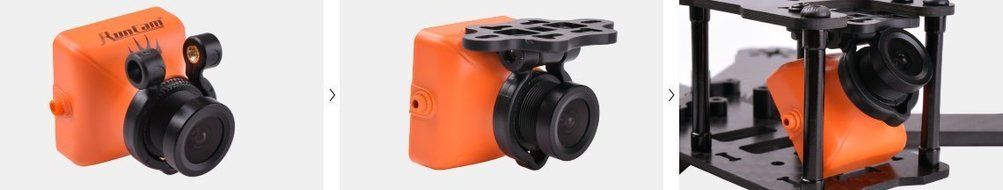 RunCam Swift 600TVL FPV Mini Camera Top Connector 2.1mm 5-17V 2S-4S IR Blocked Filter For Drone Quadcopter