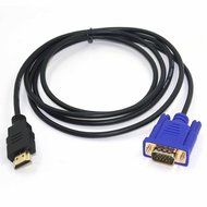 HDMI Gold Male To VGA HD-15 Male 15Pin Adapter Cable 6FT 1.8M 1080P N4