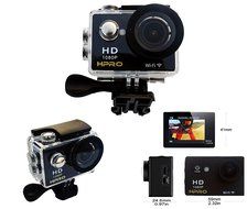 HPRO Black 4.0 Sports Action Waterproof Camera 170&deg; Wide View Full HD1080p 12MP 30m/92 Feet Water Resistant WiFi...