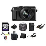 Panasonic LUMIX DMC-LX100 Digital Camera (Black) 16GB Bundle 3