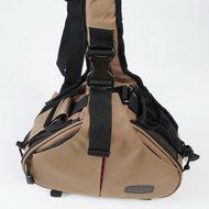 Foxpic CADEN Waterproof Nylon Shoulder Backpack SLR Camera Sling Bag for Canon Nikon Sony Pentax and other Digital... N12