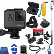 Gopro Hero 5 Black 14 Piece Advanced Bundle Includes: Go Pro Hero5 Black + Case + Floaty bobber + Head Strap +...