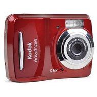 Kodak EasyShare C15 12MP 5x Digital Zoom Camera (Red) - One Touch Sharing! N3