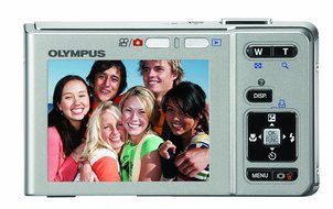 Olympus FE360 8MP Digital Camera with 3x Optical Dual Zoom (Silver) N6