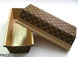 Rectangular Paper Loaf Pan Molds Large Size - 9''x2 7/8''x2.5'' - 25pcs