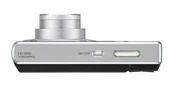 Olympus FE-3000 10MP Digital Camera with 3x Optical Zoom and 2.7 Inch LCD (Titanium) N10