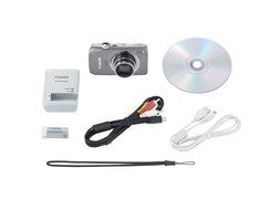 Canon Digital Camera IXY50S (Silver) IXY50S(SL) 10MPCMOS 10x Optical Zoom 3.0-inch WideDisplay fullHD - International... N2