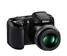 Nikon Coolpix L340 20.2 MP Digital Camera with 28x Optical Zoom and 3.0-Inch LCD (Black) (Certified Refurbished) N7