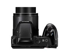 Nikon Coolpix L340 20.2 MP Digital Camera with 28x Optical Zoom and 3.0-Inch LCD (Black) (Certified Refurbished) N8