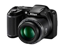 Nikon Coolpix L340 20.2 MP Digital Camera with 28x Optical Zoom and 3.0-Inch LCD (Black) (Certified Refurbished) N9