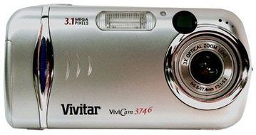 Vivitar ViviCam V3746 3.3MP Digital Camera with 3X Optical Zoom N2