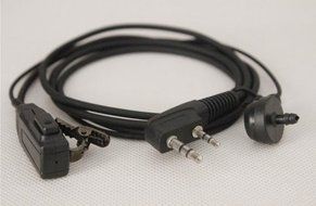 NSKI Air Acoustic Earpiece Headset for Baofeng Two Way Radios UV-5R UV-B6 BF-888S UV-B6 UV-B5 Walkie Talkies 2... N7