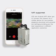 RunCam 2 1080P HD 120 Degree Wide Angle WiFi FPV Camera Silver for RC 250 Racing Quad QAV250 N5