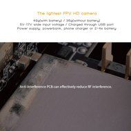 RunCam 2 1080P HD 120 Degree Wide Angle WiFi FPV Camera Silver for RC 250 Racing Quad QAV250 N6