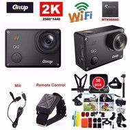 Boblov GitUp GIT2 2K 30fps Novatek 96660 1080P WiFi Action Outdoor Sports Helmet Action Camera + Extra Microphone... N6