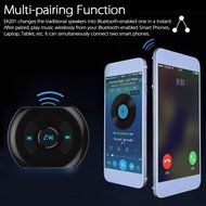 Docooler Bluetooth Receiver Bluetooth Music Receiver Wireless Audio Receiver 3.5mm AUX Hands-Free Car Kit for... N5