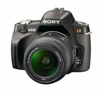 Sony Alpha A230Y 10.2 MP Digital SLR Camera with Super SteadyShot INSIDE Image Stabilization and 18-55mm and... N9
