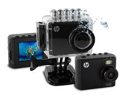 HP AC-150 Waterproof Action Cam Camcorder up to 45 meters (5 megapixel, full HD 1080p, 4x Zoom) N5