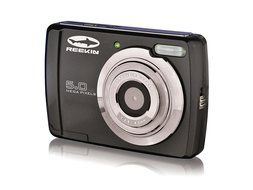Reekin Danio Digital camera, 5 Megapixels, 8x Optical Zoom, 6.8 cm LCD Monitor, Black