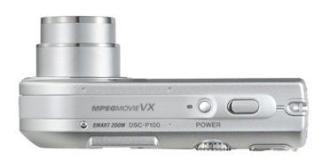 Sony Cybershot DSCP100 5.1MP Digital Camera with 3x Optical Zoom N8