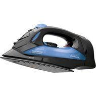 NEW Sunbeam Steam Master Black &amp; Blue Iron with Retractable Cord