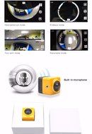 ISBAL(TM) 360 degree camera Panorama camera sports camera HD WIFI camera Green N5