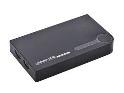 Ugreen HDMI Switcher 3x1 with IR Wireless Remote Support 1080P, 3D for Laptop, HD-DVD, PS3, Xbox360, Black N13