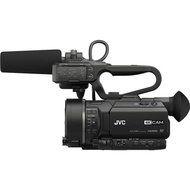 JVC GY-LS300CHU Ultra 4K HD 4KCAM Super 35 Pro Camcorder &amp; Top Handle Audio Unit N2