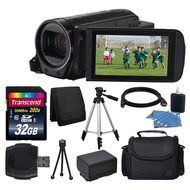 Canon 32GB VIXIA HF R72 Full HD Camcorder + Transcend 32GB SDHC Memory Card + Digital Camera/Video Case + Extra... N8