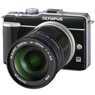 E-PL1 Pen Digital Camera (Black) with 14-150mm Lens N4