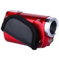 Vivitar 508NHD Digital Video Recorder Strawberry Red with Accessories Bundle N3