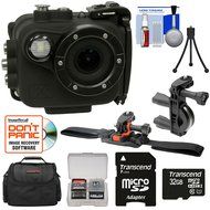 Intova X2 Marine Grade Wi-Fi HD Video Action Camera Camcorder with Video Light + 32GB Card + Bike Handle Bar &amp;... N3