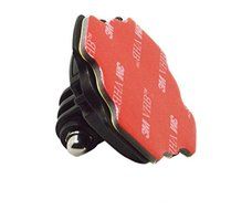 ProGear 360 Degree Rotational Helmet Mount With Lock And 3M Pad For GoPro Hero 4/3+/3/2/1 N3