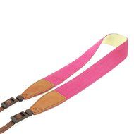 Mavota Camera Shoulder Neck Strap Camera Belt For Canon Nikon Olympus Panasonic Pentax Sony SLR/DSLR Cameras(Pink) N7