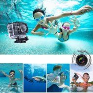 Alolli HD Sports Action Camera Kit -2.0'' LPS-TFT LCD +120&deg; Wide Angle Lens (Black) N4
