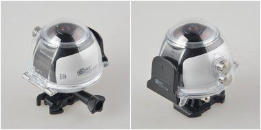 Mini Wifi 360 Degree Panoramic Camera 24482448 Ultra HD 4K Sport Camera