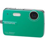 Olympus Stylus 550 10MP Waterproof Digital Camera (Teal) - REFURBISHED