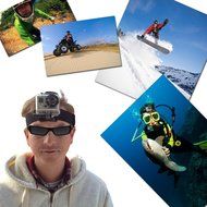 Xtech&reg; Replacement GoPro HERO4 Head Strap mount + Chest Strap Mount + Camera Wrist Strap Mount Kit for GoPro HERO4... N3