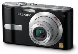 Panasonic Lumix DMC-FX12K 7.2MP Digital Camera with 3x Optical Image Stabilized Zoom (Black) N3