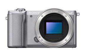 Sony Alpha A5000 ILCE5000/S 20.1 MP Mirrorless Interchangeable Lens Camera Body Only (Silver)