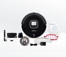 Seebest C565 Robotic Vacuum Cleaner and Mop, Black
