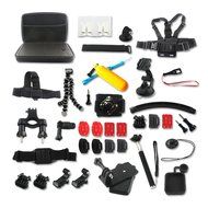 UniHobby 52-In-1 Outdoor Sports Action Camera Accessories Kit for GoPro Hero4/3/2/1 SJCAM SJ4000 5000 6000 7000... N2