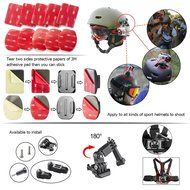 UniHobby 52-In-1 Outdoor Sports Action Camera Accessories Kit for GoPro Hero4/3/2/1 SJCAM SJ4000 5000 6000 7000... N4