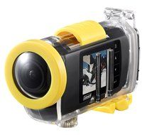 Coleman CX7WP Conquest Full 1080i HD Waterproof 1.5-Inch LCD Action and Sports Camcorder with Mounts (Black) N3