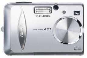 Fujifilm FinePix A203 2.1MP Digital Camera w/ 3x Optical Zoom N3