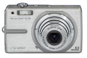 Olympus Stylus FE-250 8.0MP Digital Camera with 3x Optical Zoom N2