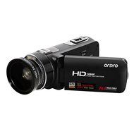 Ordro HD Camcorder 1080P 3" LCD CMOS Sensor 120x Digital Zoom Video Recorder Support Face Detection Remote Control... N2