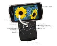 MARVUE V80 FHD Digital Video Recording 1080P Camcorder Blue-Ray Touch Button 3.5 Inch HD Screen (YELLOW) N15