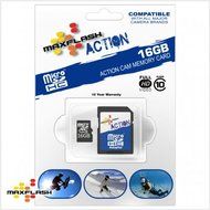 Maxflash 16GB Action Micro SDHC Card Class 10