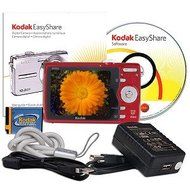 Kodak EasyShare MD1063 10.3MP 3x Optical/5x Digital Zoom HD Camera (Red)